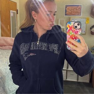 Vintage New England Patriots zip up 2010